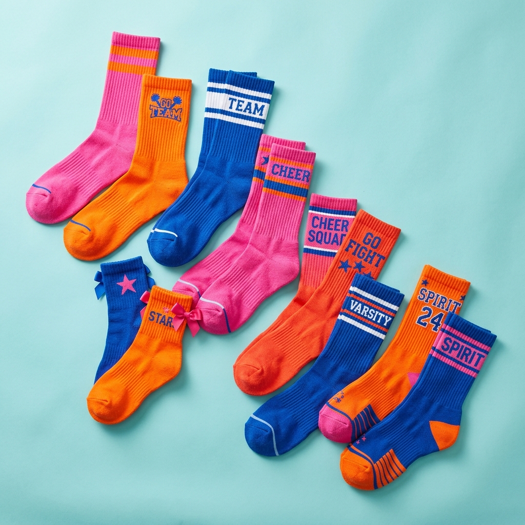 Girls and Cheer Basics Socks